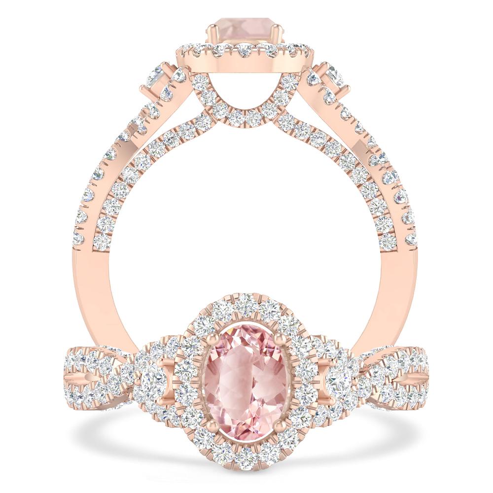 Rose Gold - Morganite