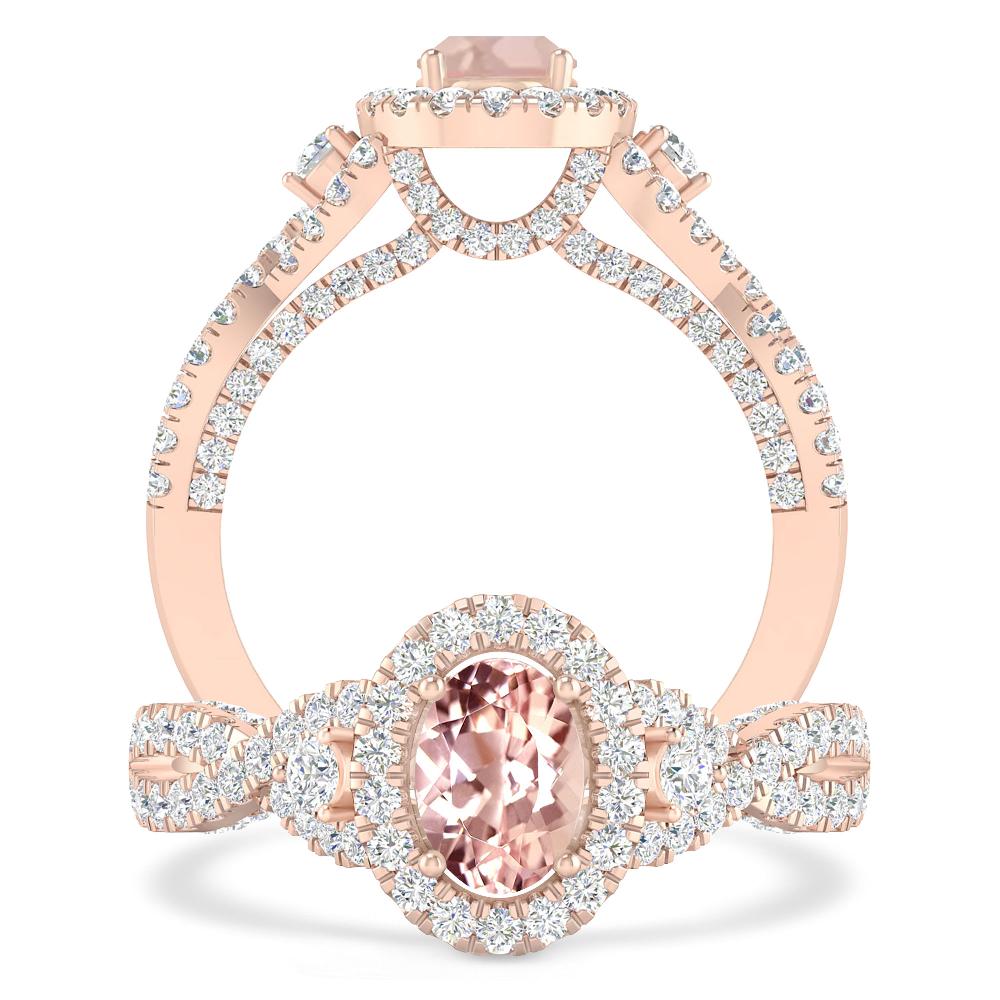 Rose Gold - Morganite