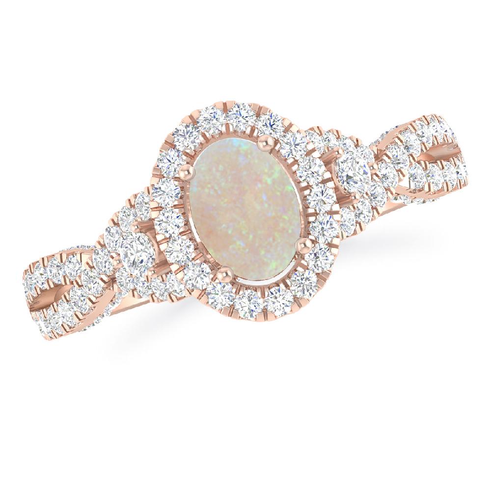 Rose Gold - Opal