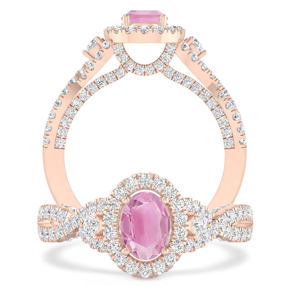 Rose Gold - Pink Tourmaline