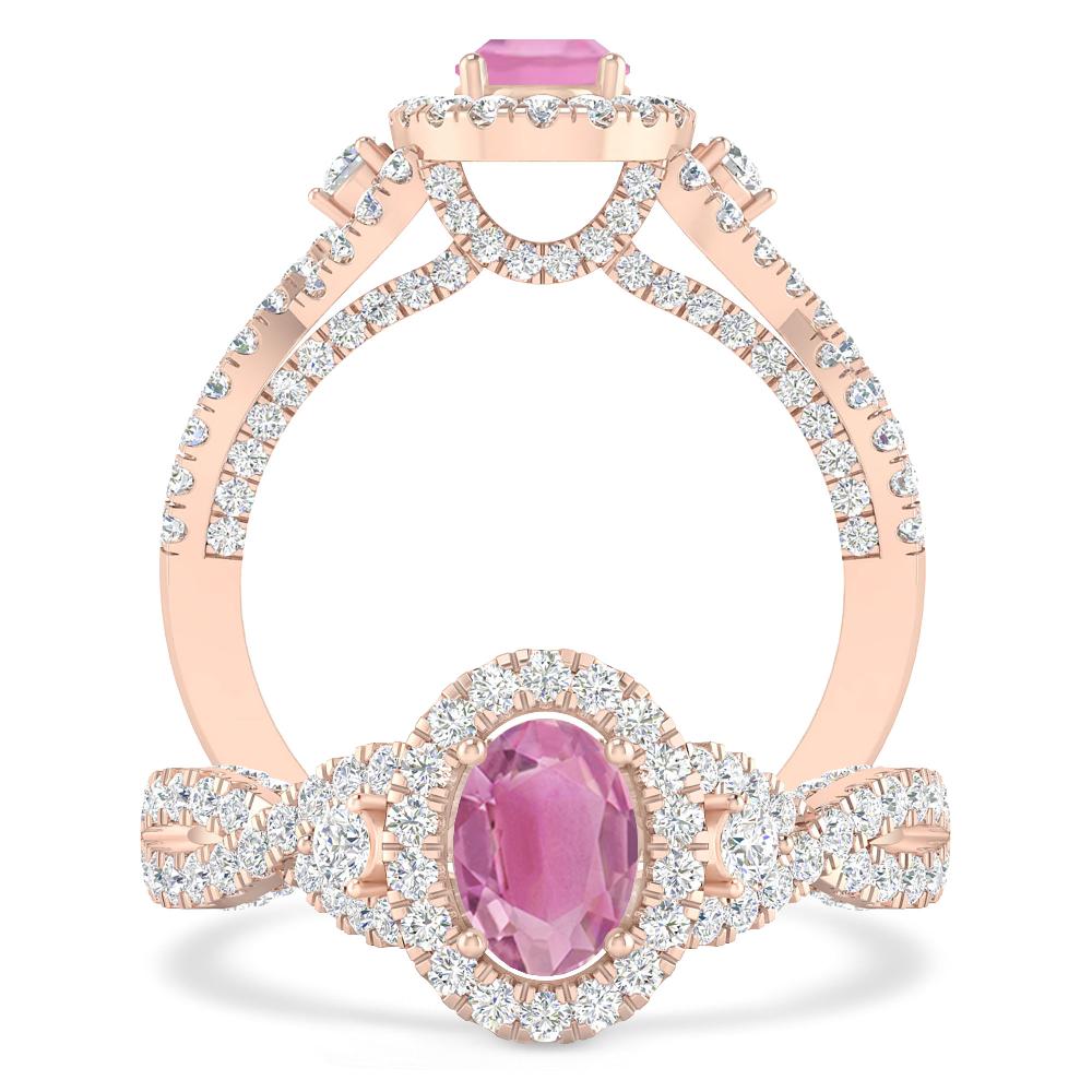 Rose Gold - Pink Tourmaline