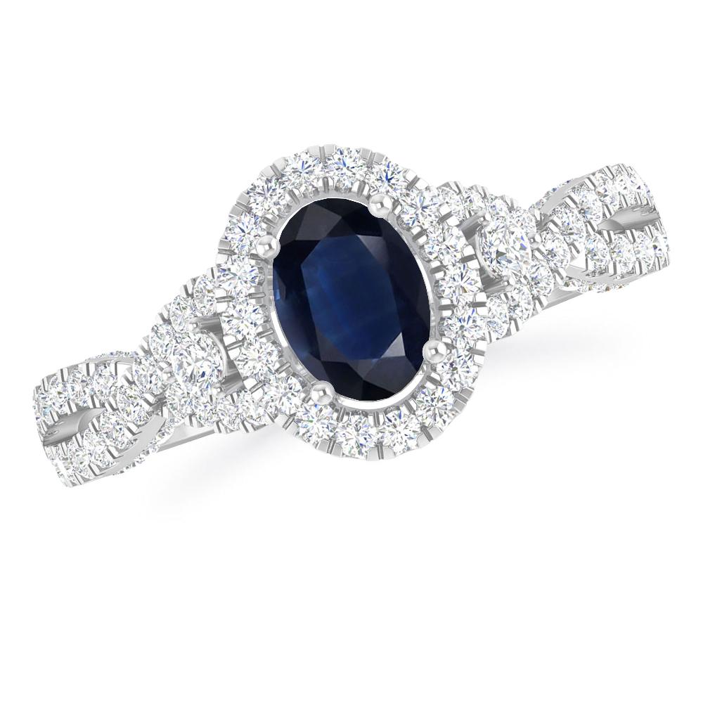 White Gold - Sapphire