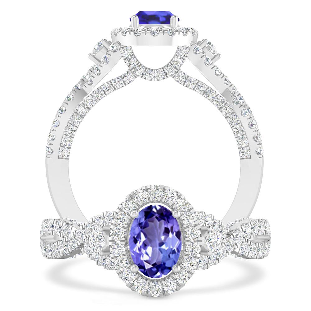 White Gold - Tanzanite