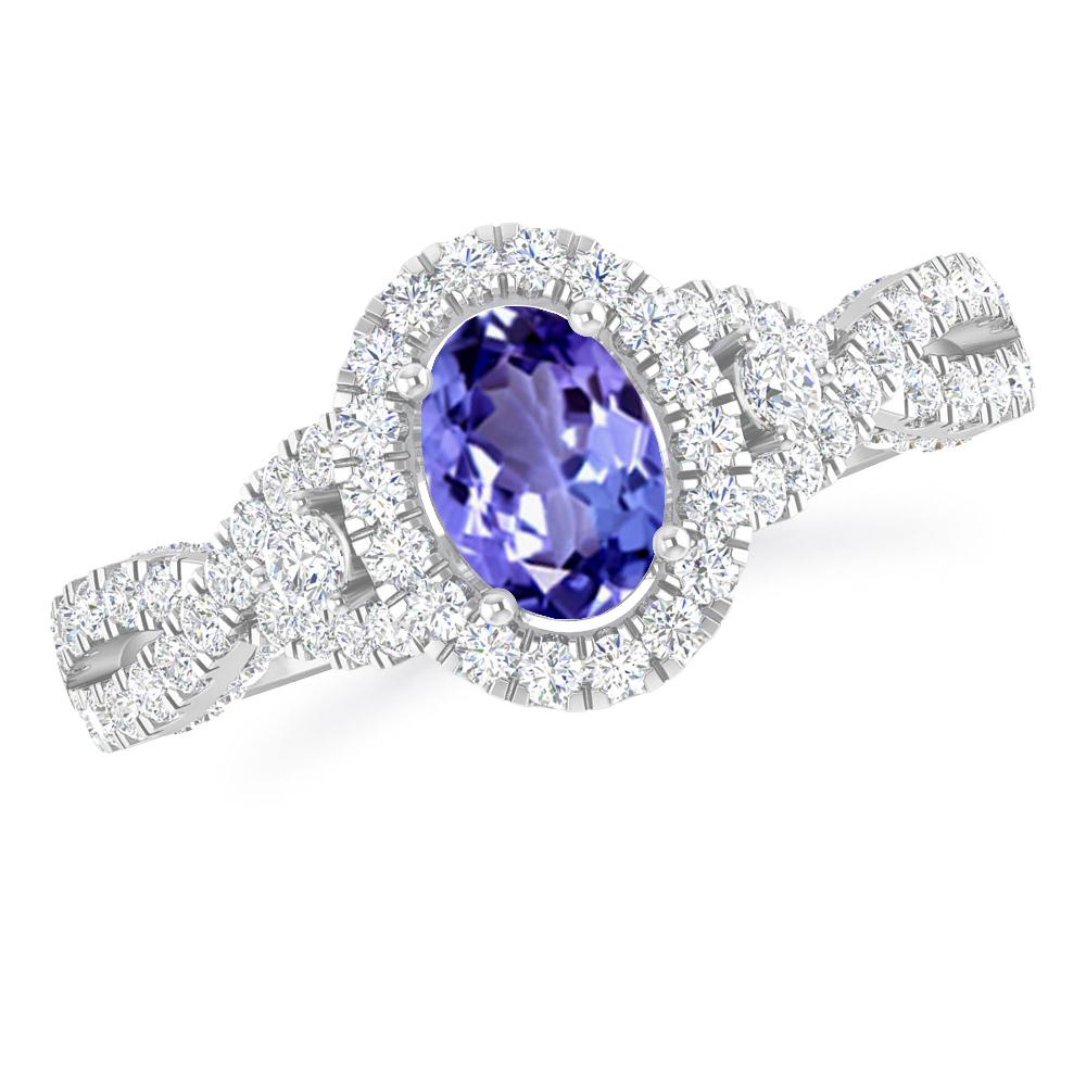 White Gold - Tanzanite