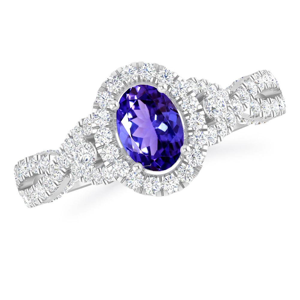 White Gold - Tanzanite