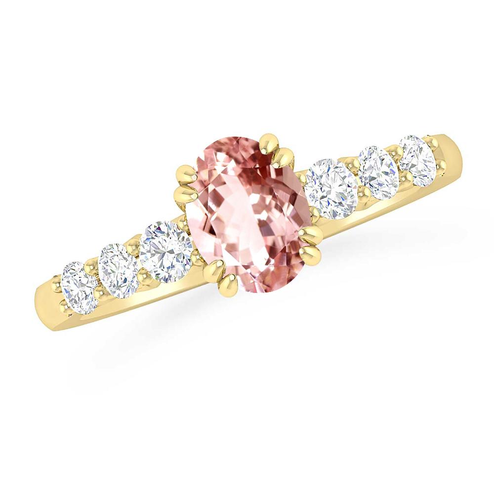 Yellow Gold - Morganite