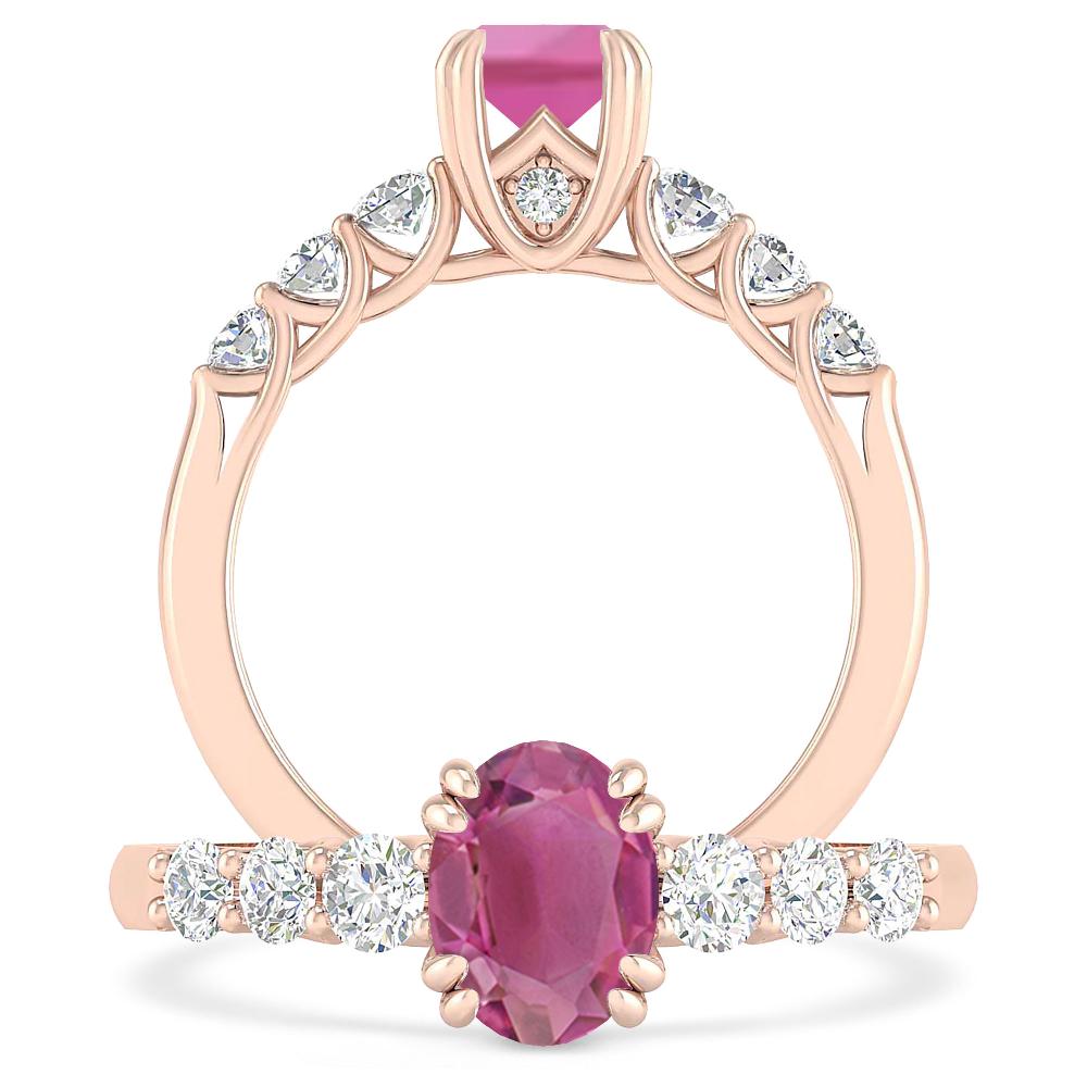 Rose Gold - Pink Tourmaline