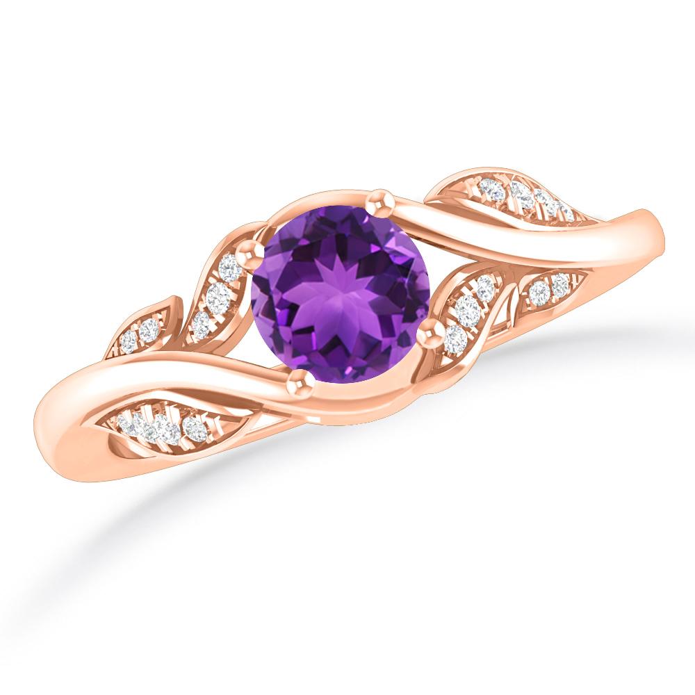 Rose Gold - Amethyst