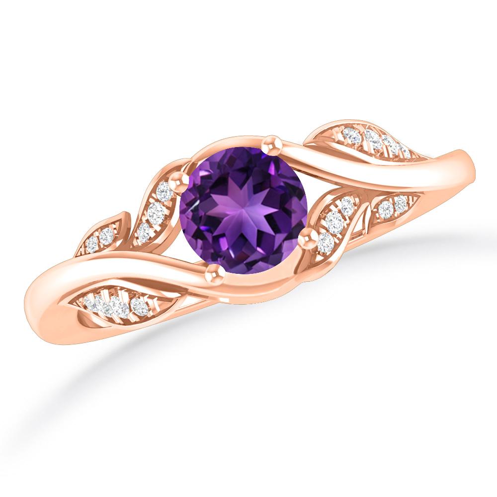 Rose Gold - Amethyst