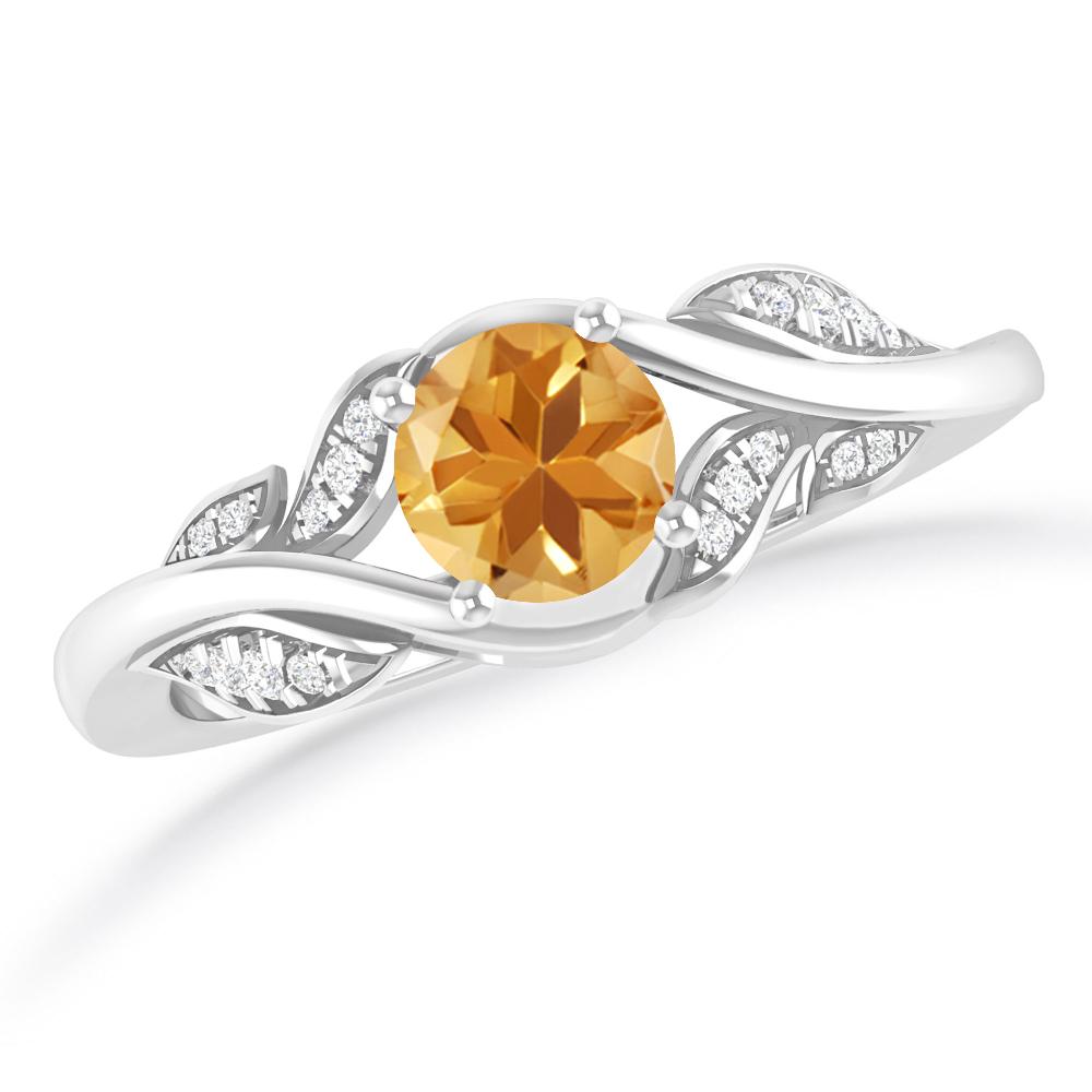 White Gold - Citrine
