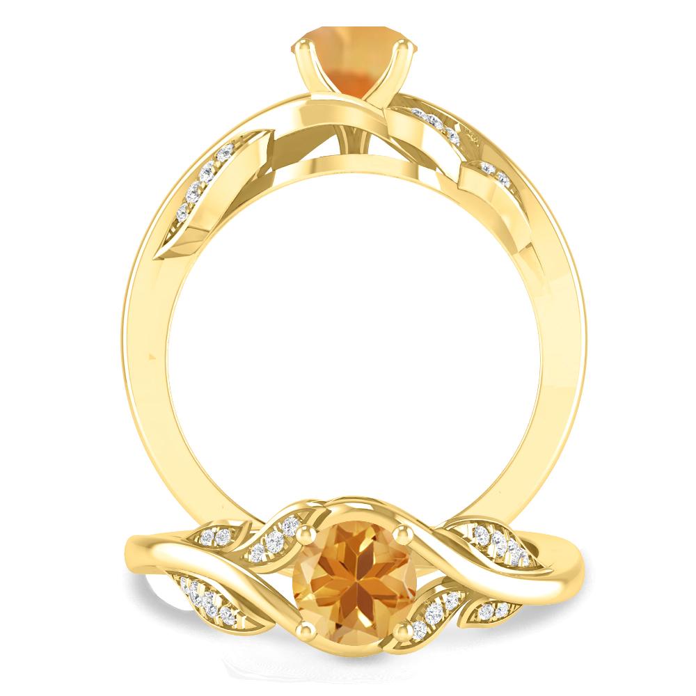 Yellow Gold - Citrine