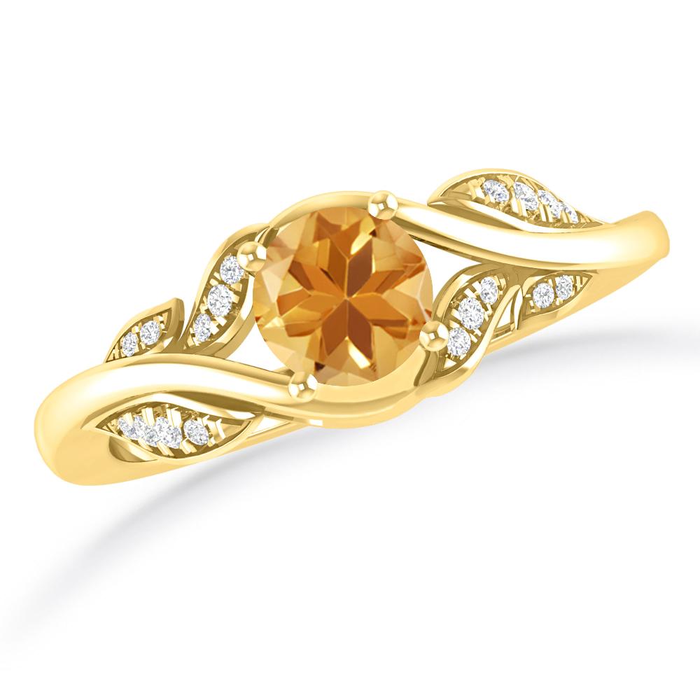 Yellow Gold - Citrine