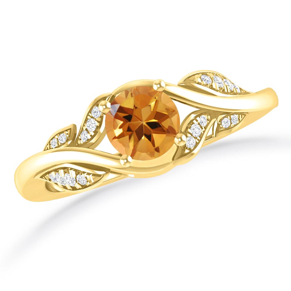 Yellow Gold - Citrine