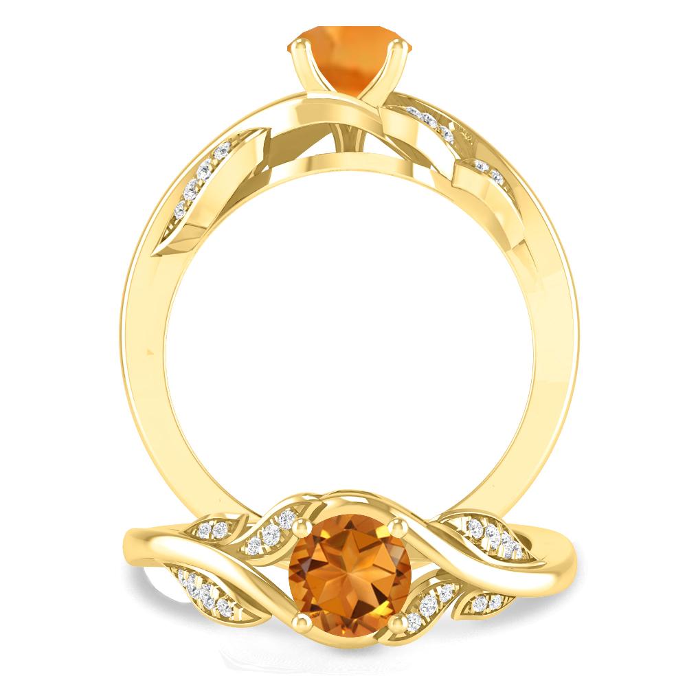 Yellow Gold - Citrine