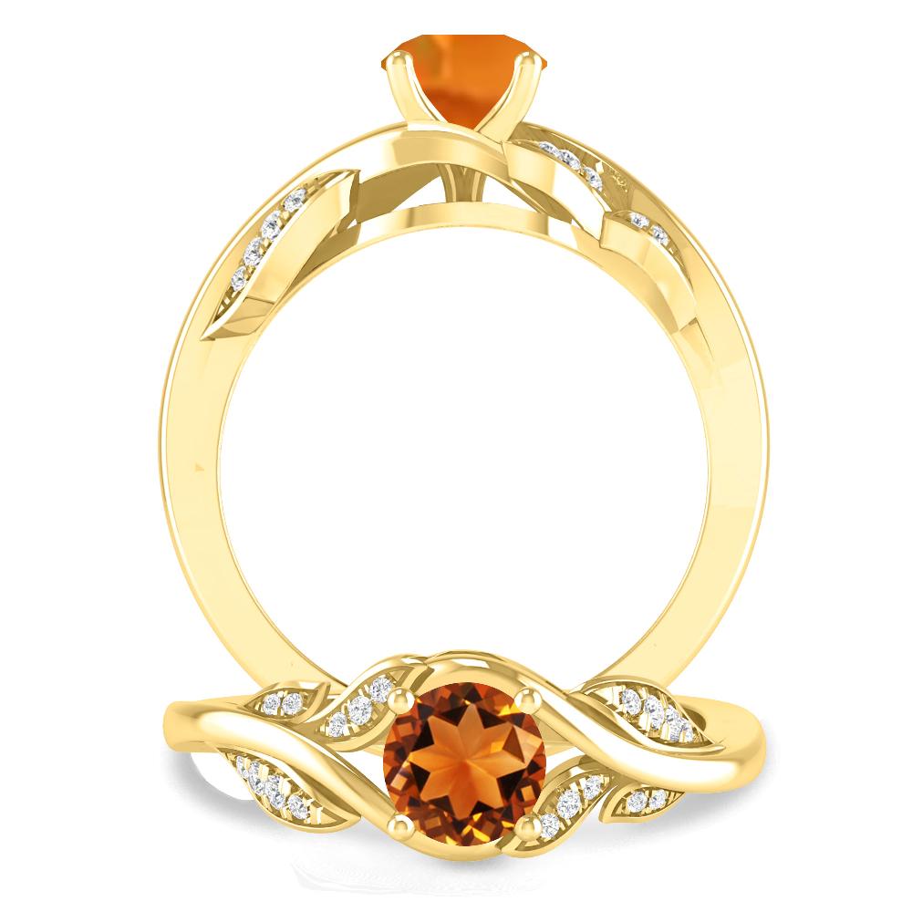 Yellow Gold - Citrine