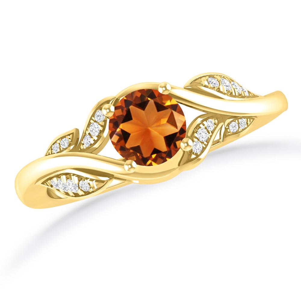 Yellow Gold - Citrine