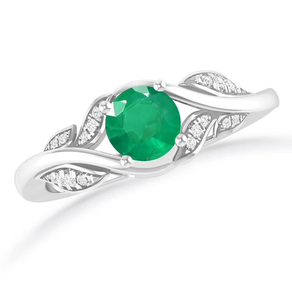 White Gold - Emerald