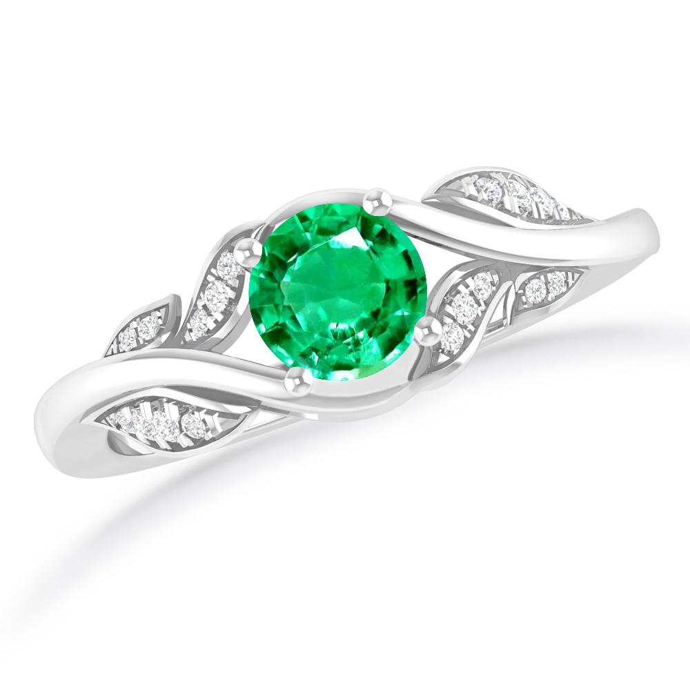 White Gold - Emerald