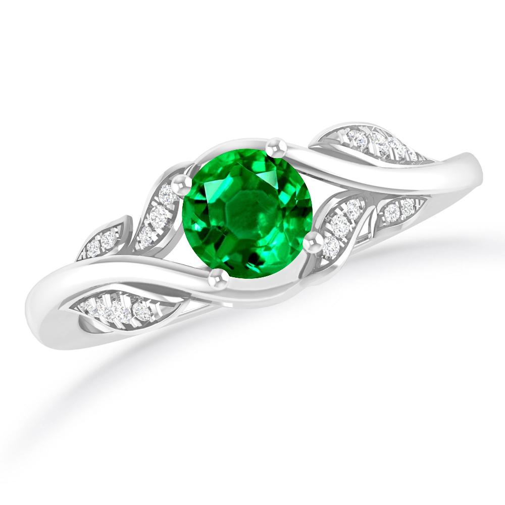 White Gold - Emerald