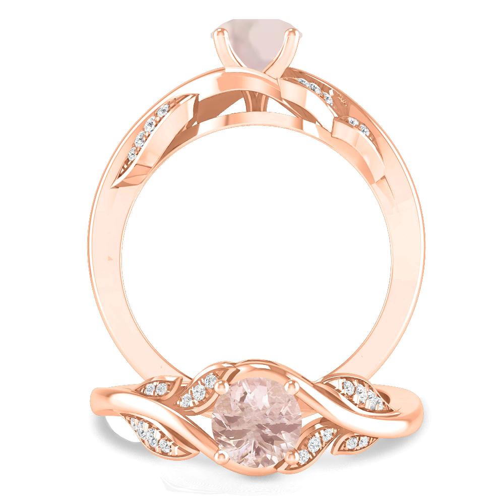 Rose Gold - Morganite