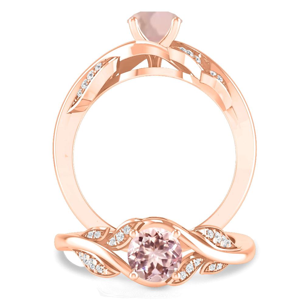 Rose Gold - Morganite