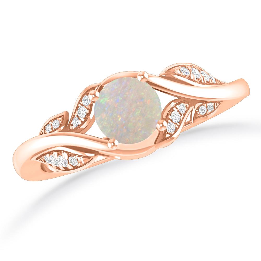 Rose Gold - Opal