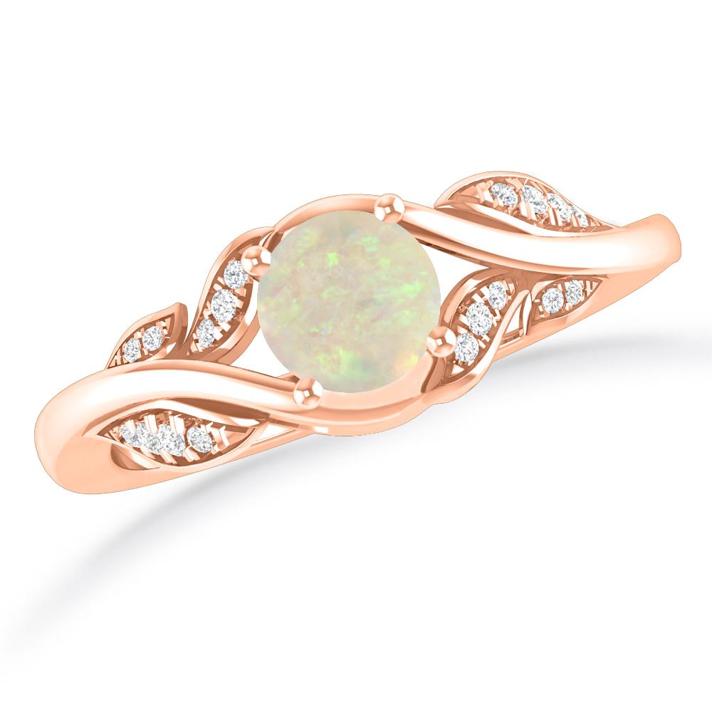 Rose Gold - Opal