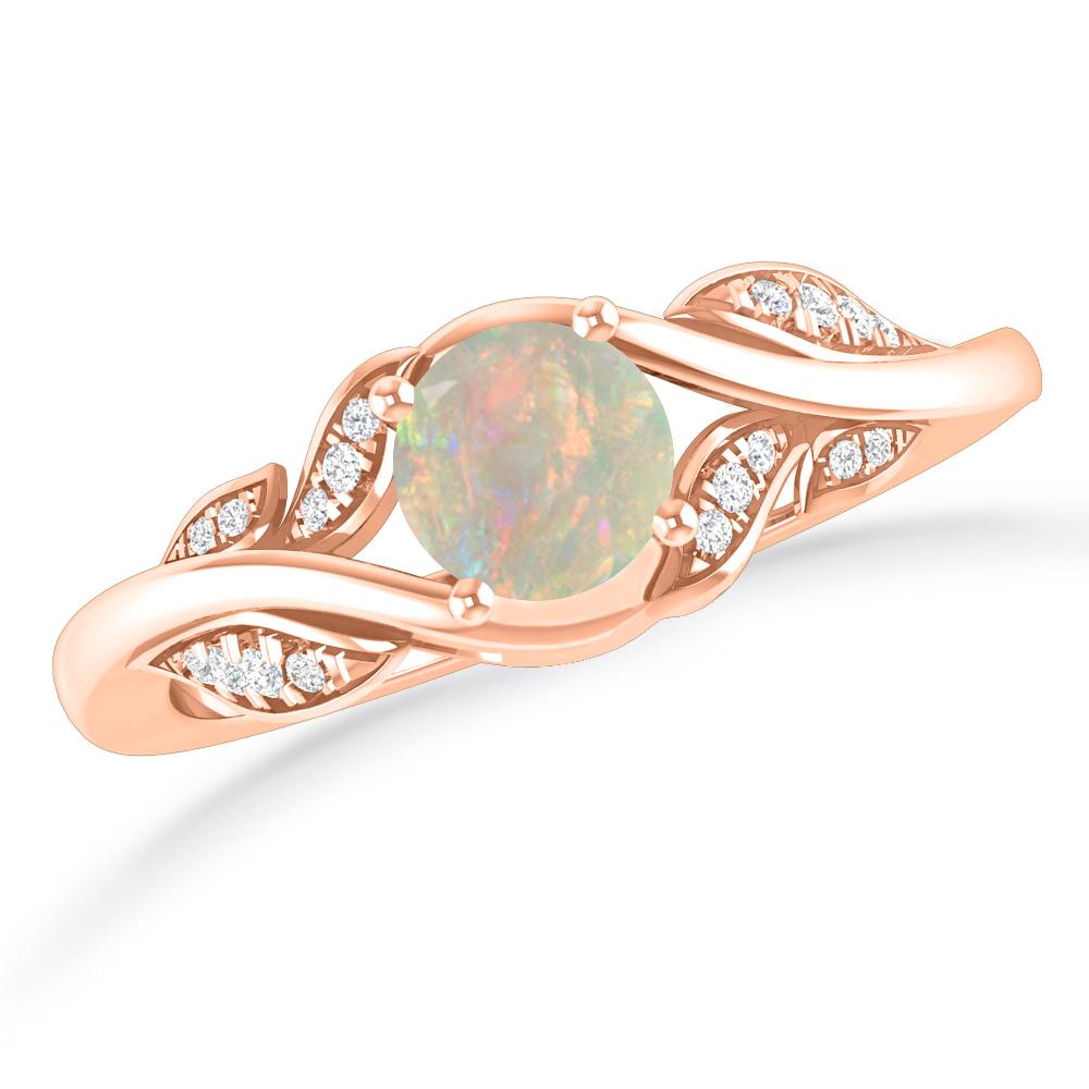 Rose Gold - Opal