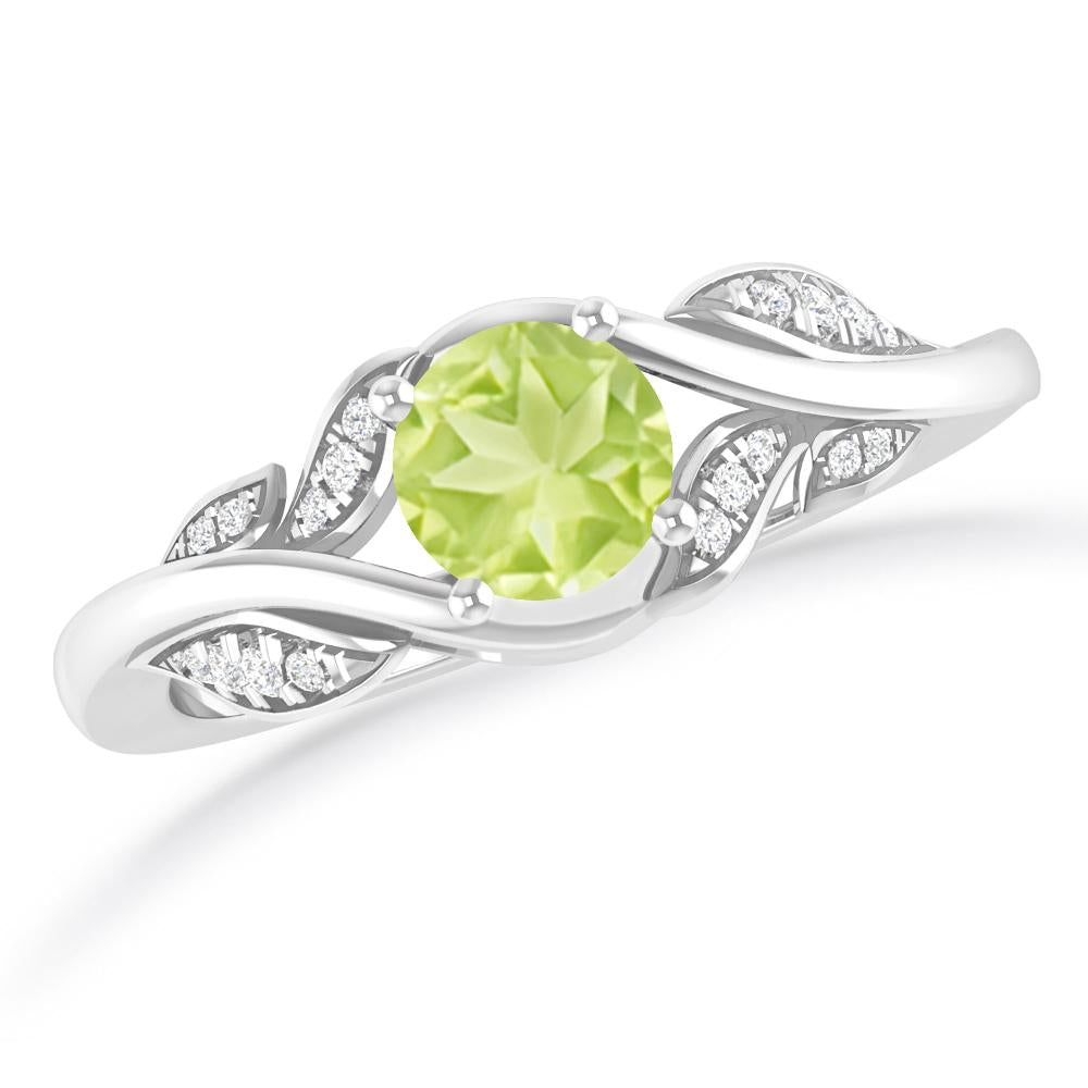 White Gold - Peridot