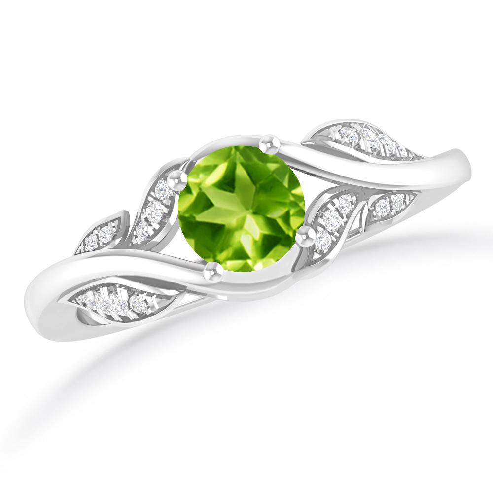 White Gold - Peridot