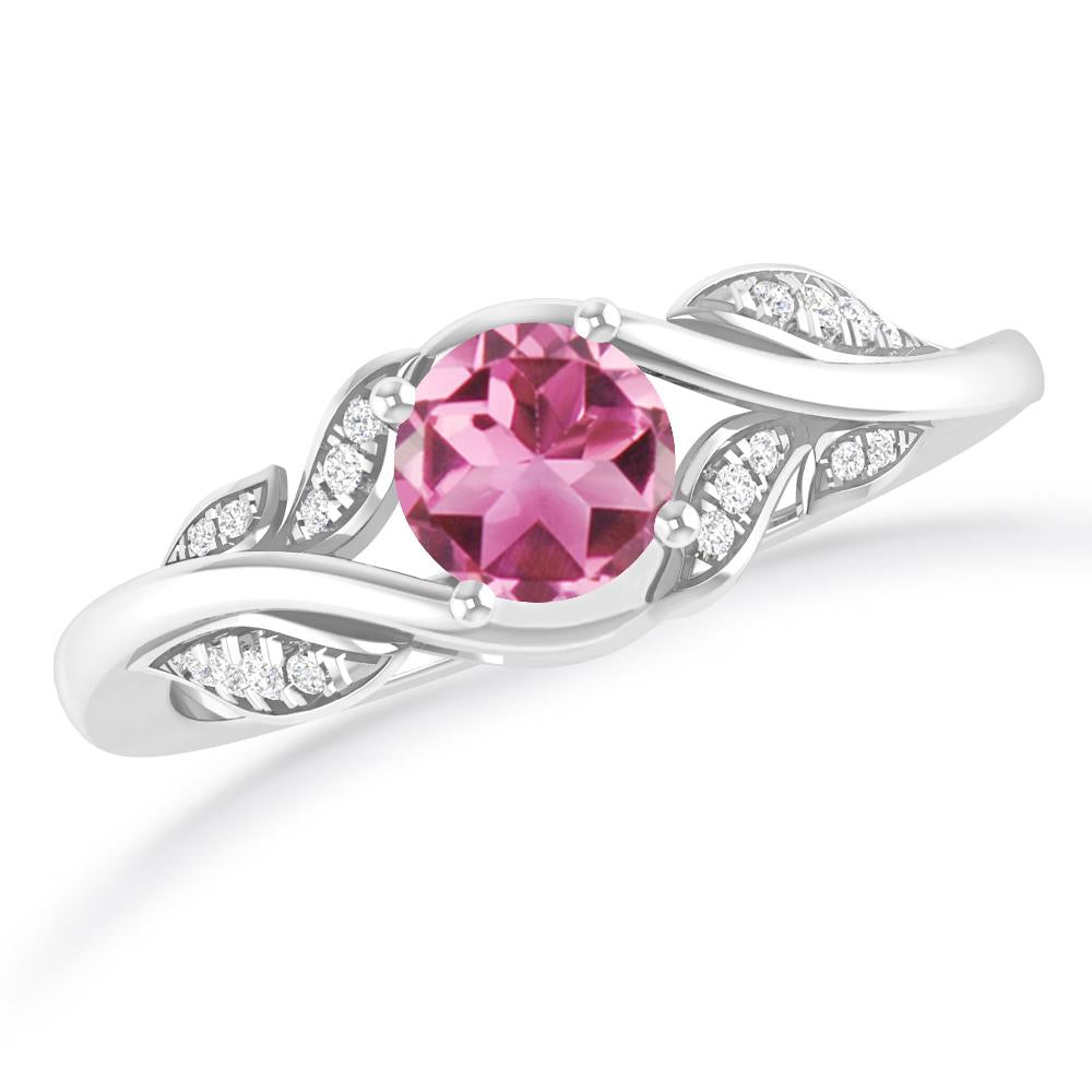 White Gold - Pink Tourmaline