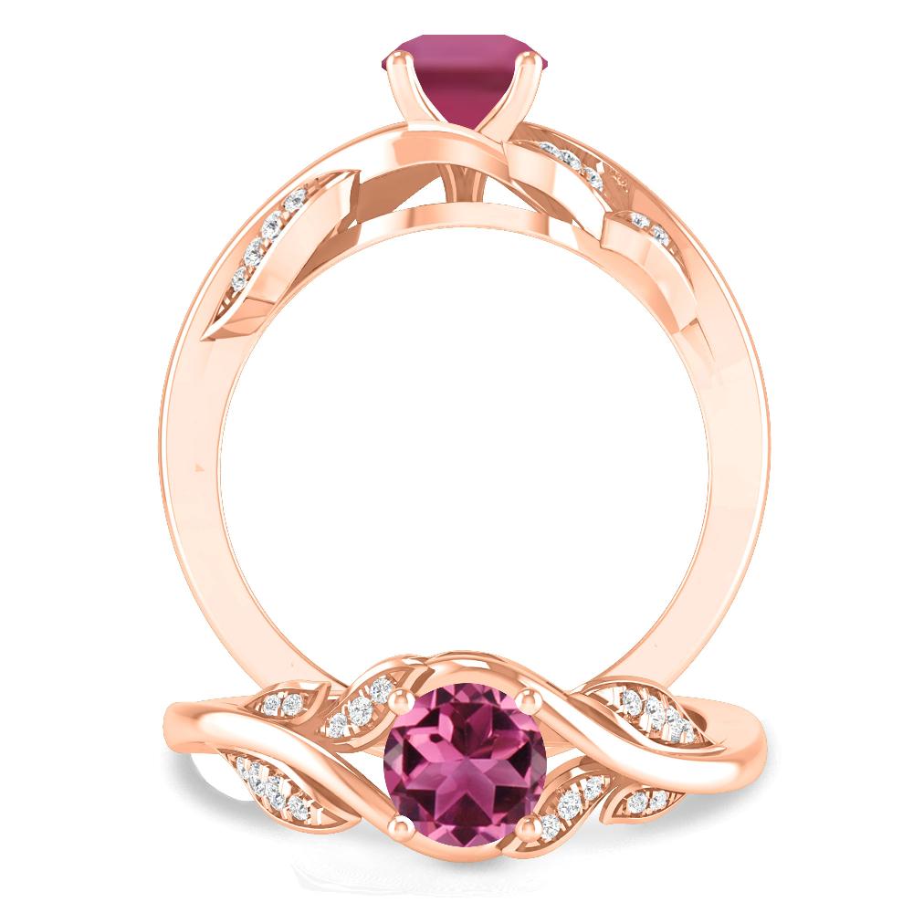 Rose Gold - Pink Tourmaline