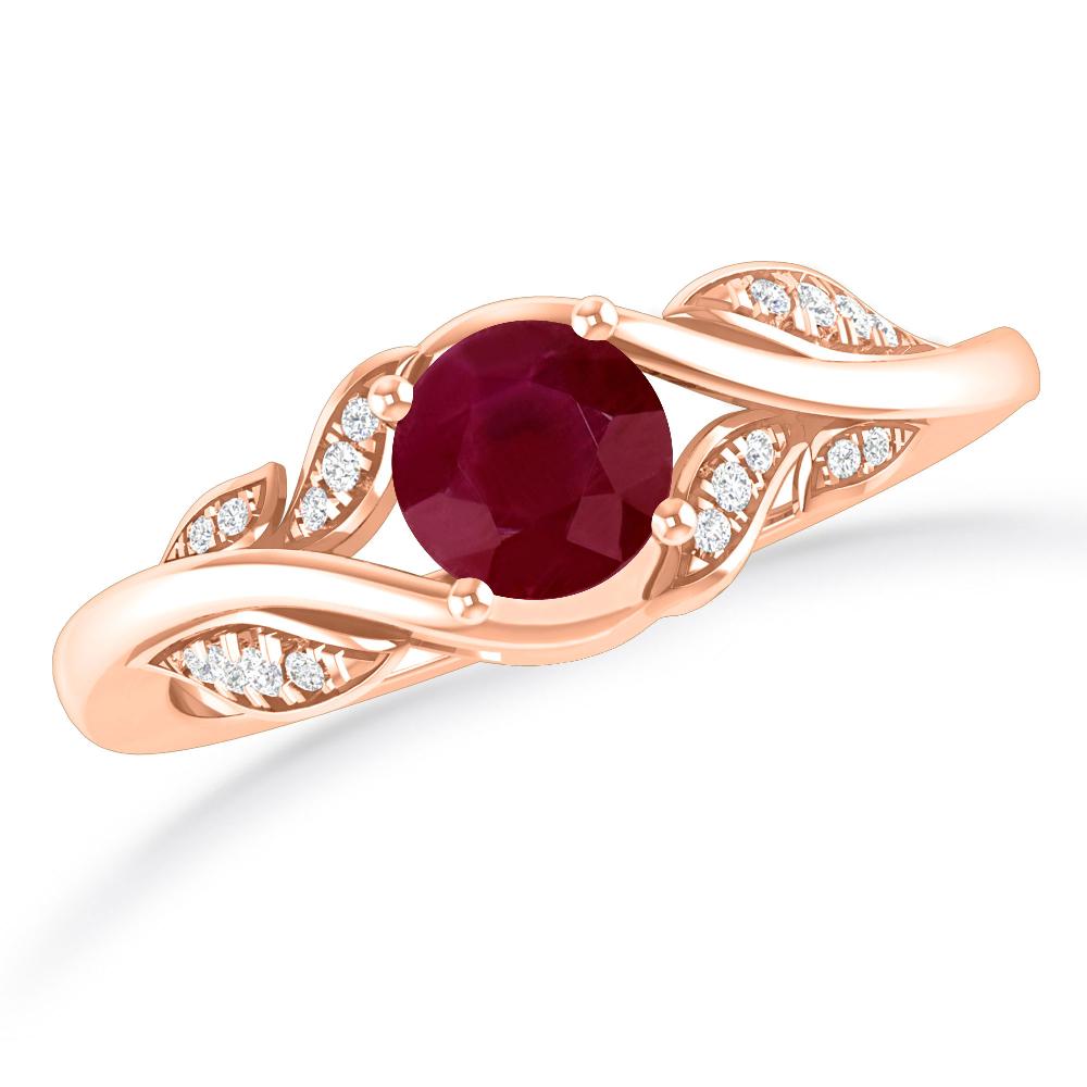 Rose Gold - Ruby
