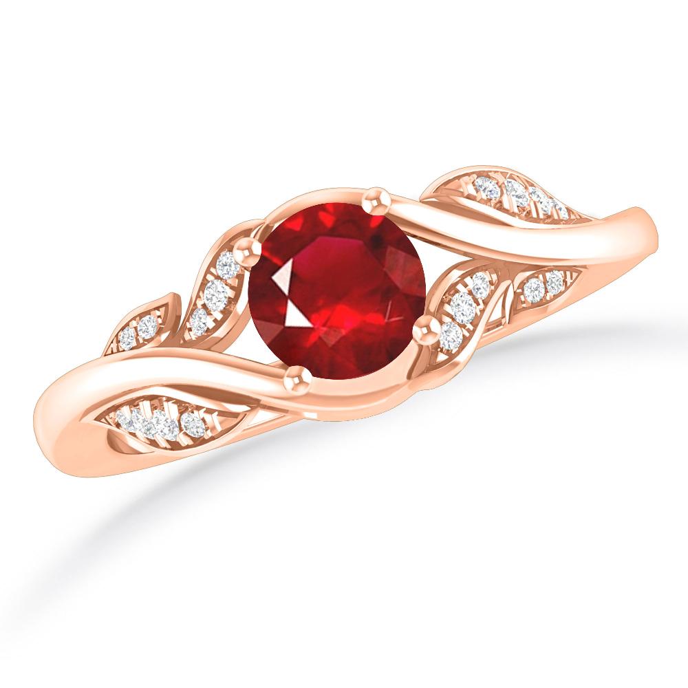 Rose Gold - Ruby