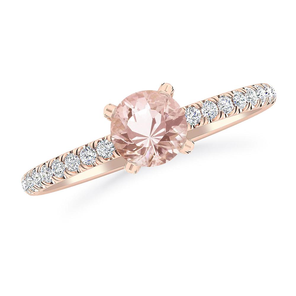 Rose Gold - Morganite