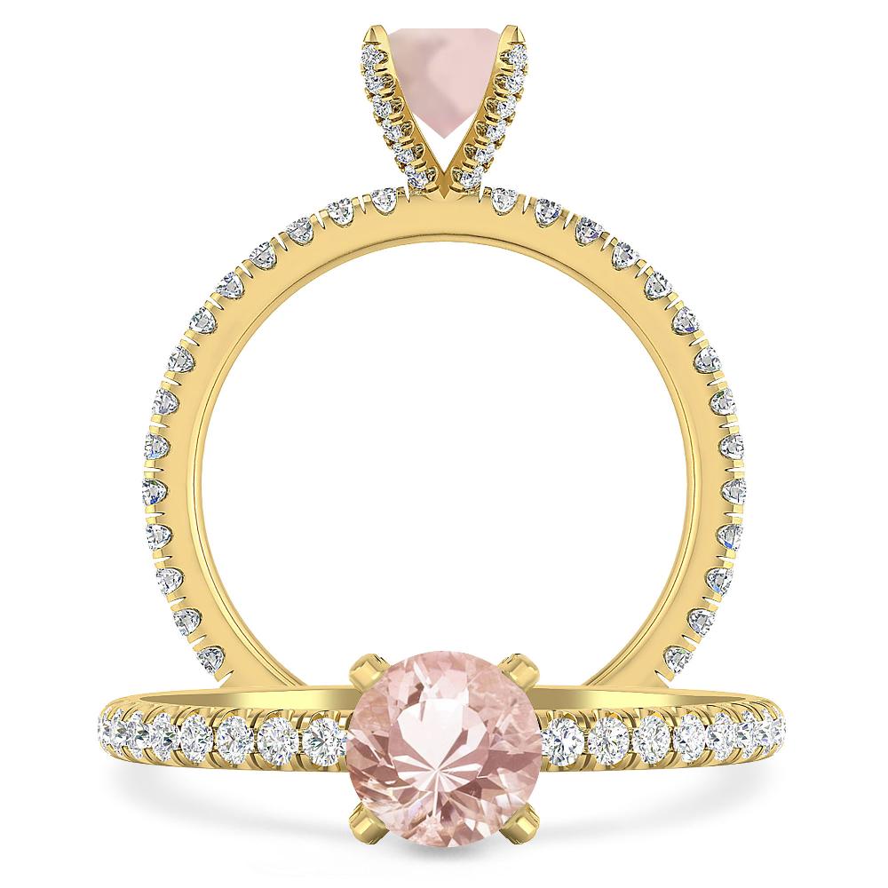 Yellow Gold - Morganite