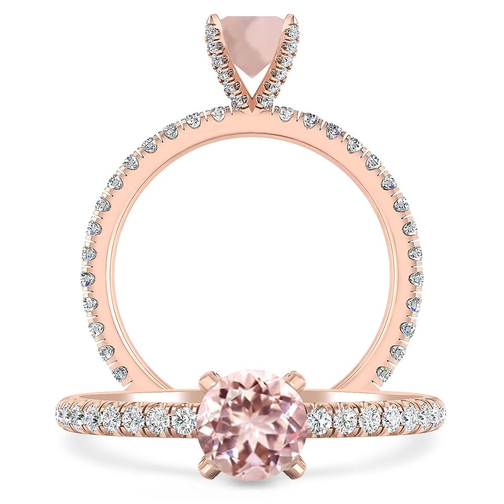 Rose Gold - Morganite