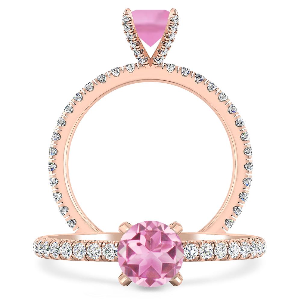 Rose Gold - Pink Tourmaline