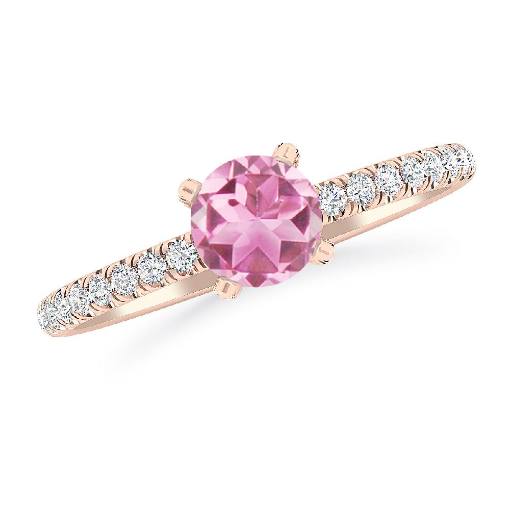 Rose Gold - Pink Tourmaline