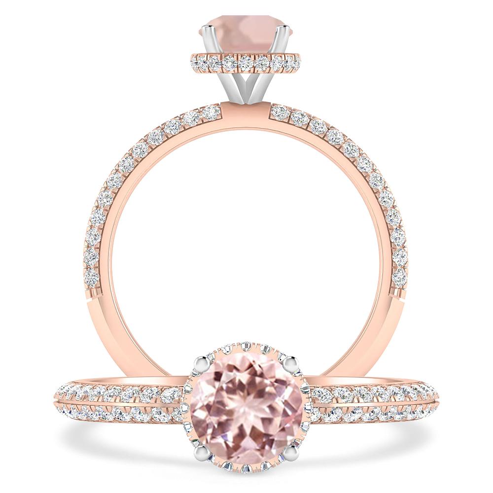 Rose Gold - Morganite