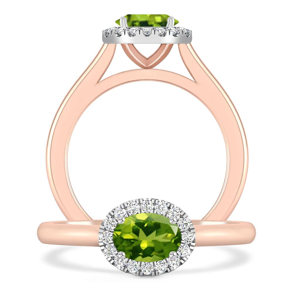 Rose Gold - Peridot