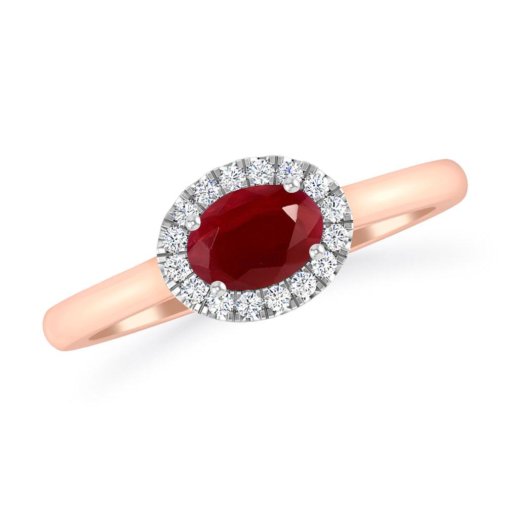 Rose Gold - Ruby
