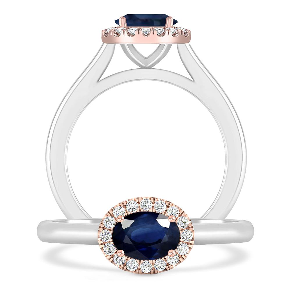 White Gold - Sapphire