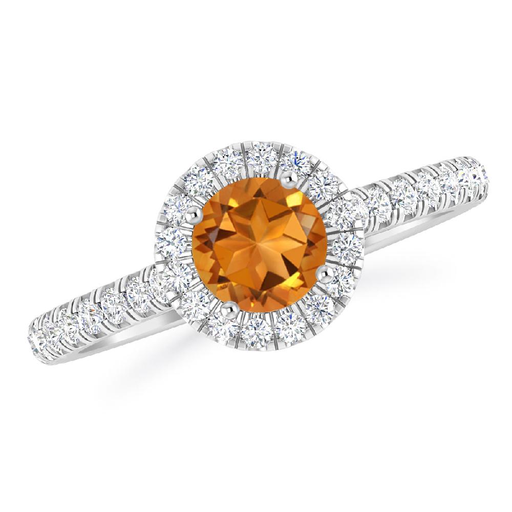 White Gold - Citrine