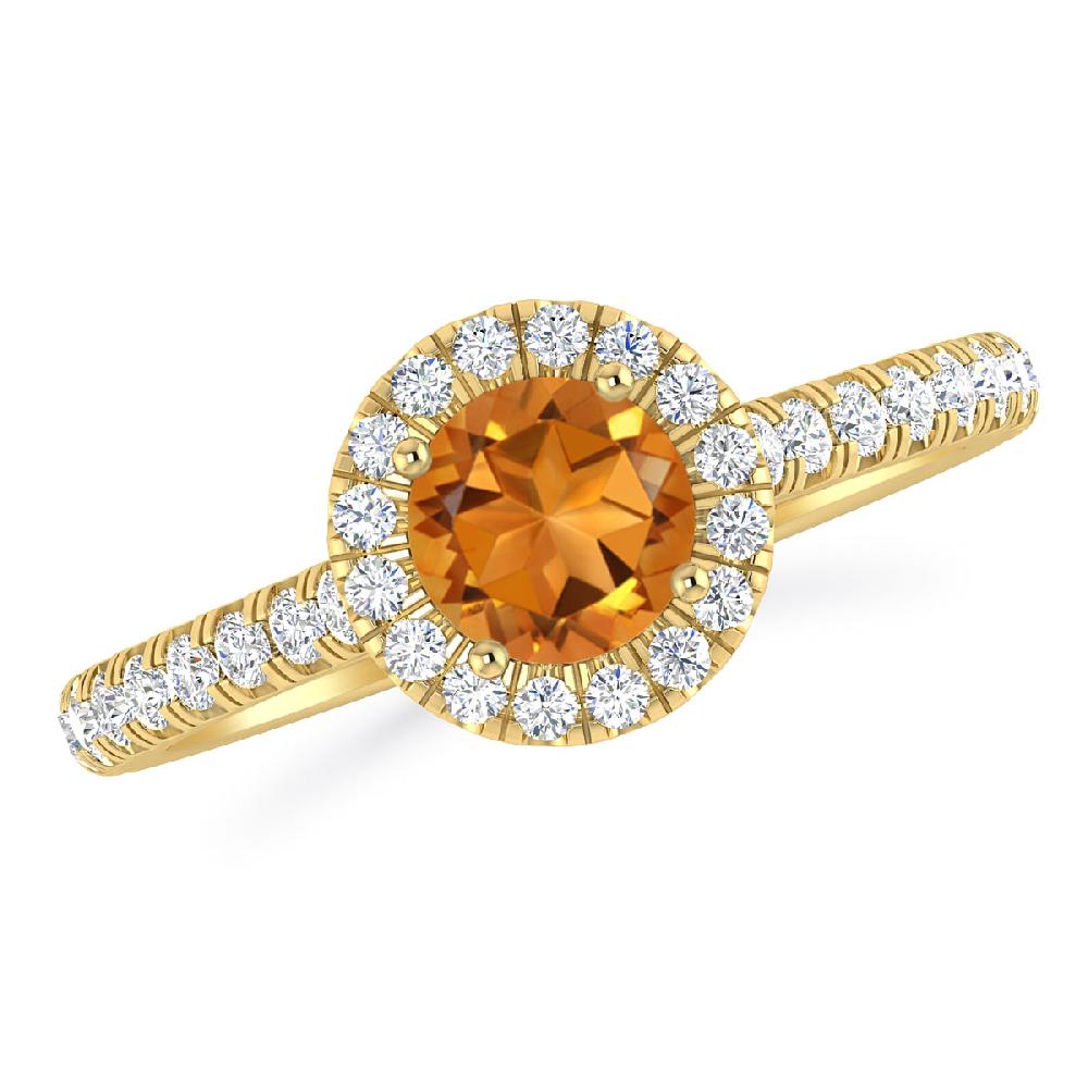 Yellow Gold - Citrine