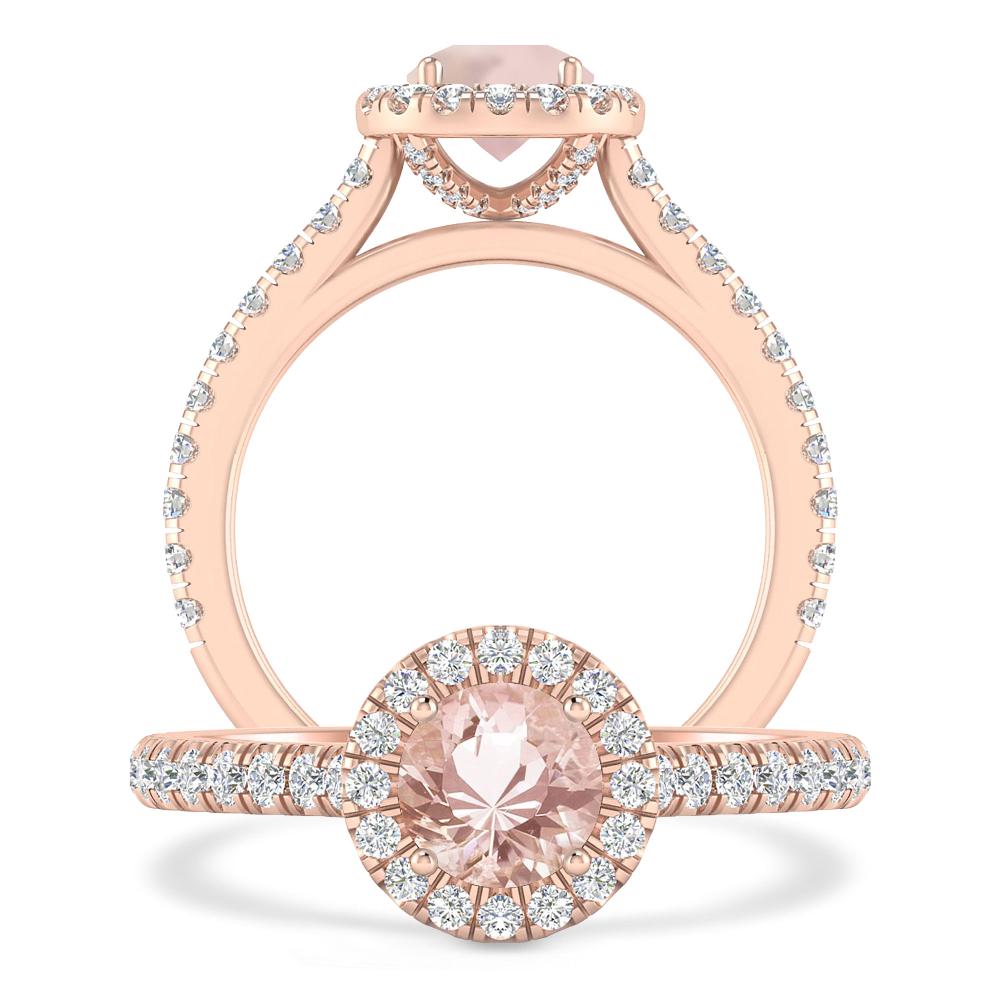 Rose Gold - Morganite