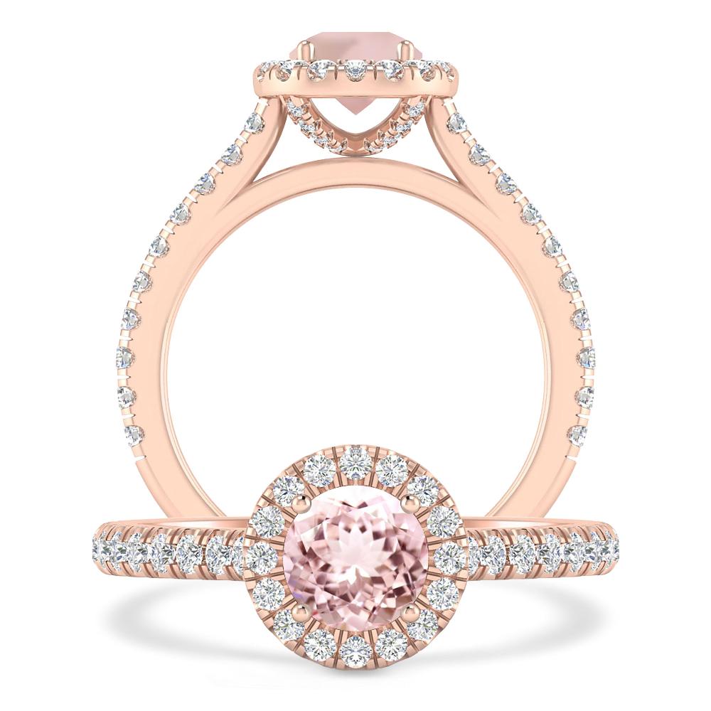 Rose Gold - Morganite