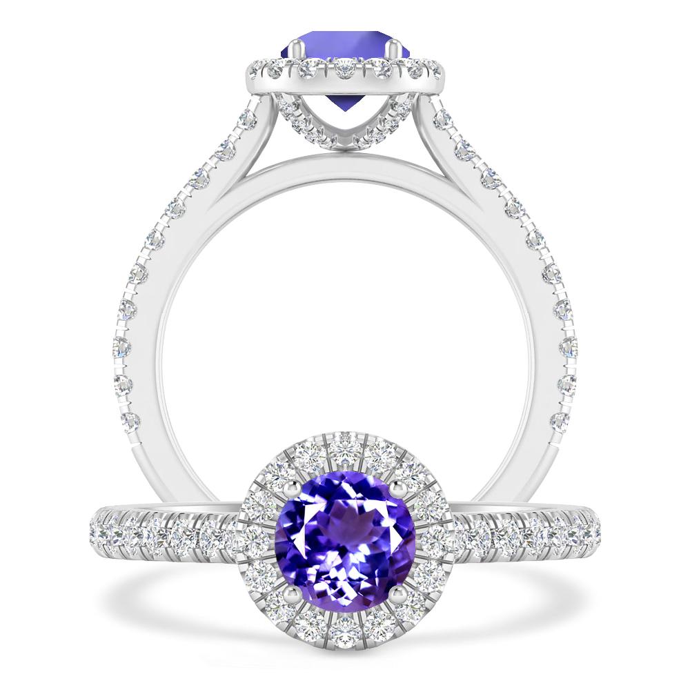 White Gold - Tanzanite
