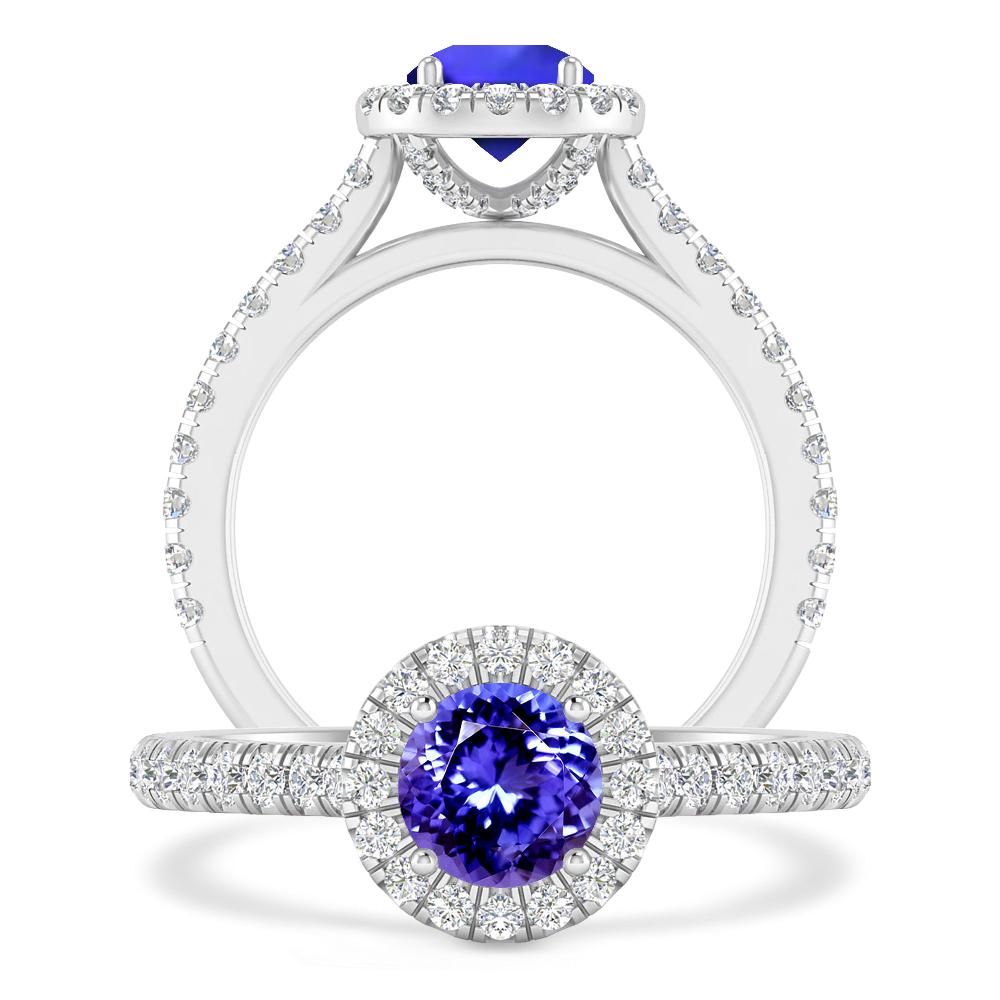 White Gold - Tanzanite