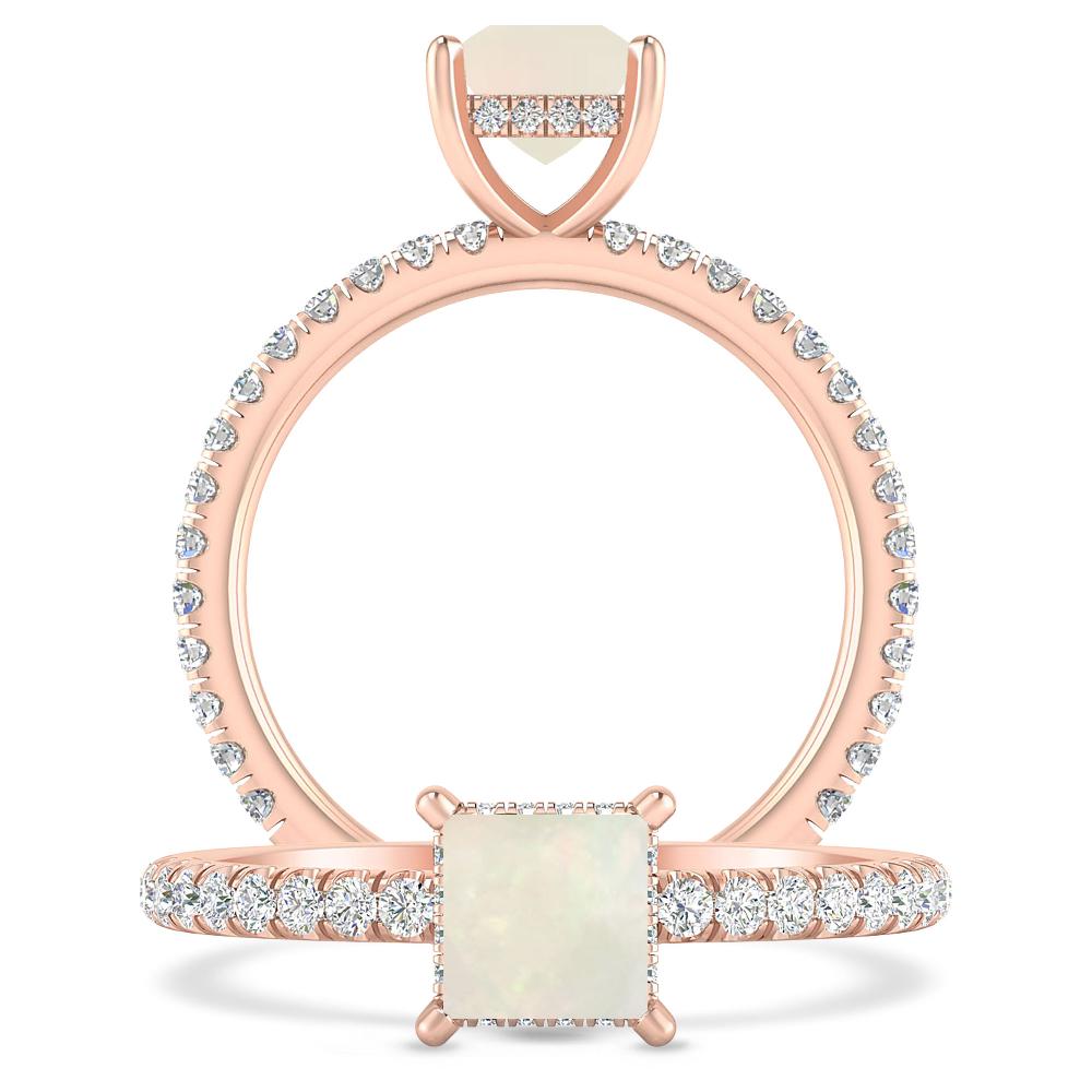 Rose Gold - Opal